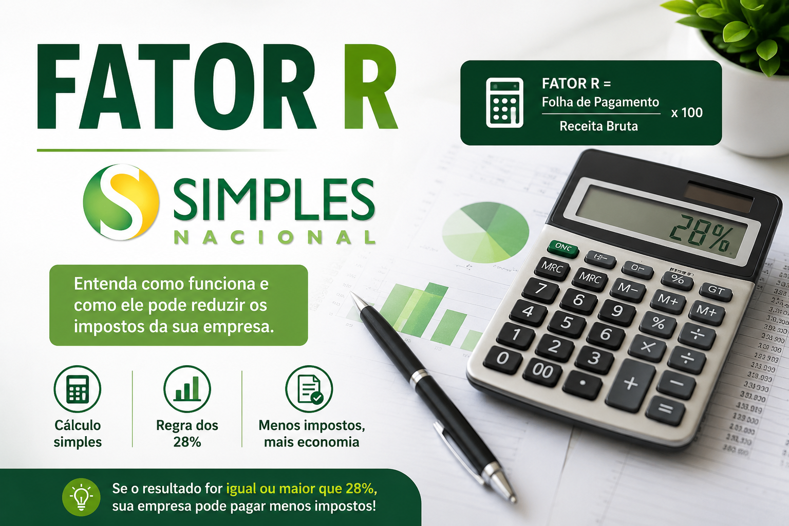 Fator R no Simples Nacional: o que é e como calcular