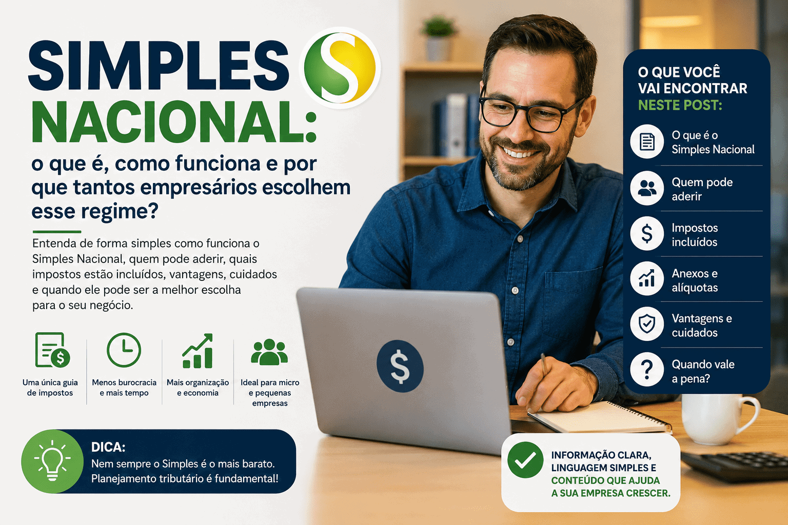 O que é o simples nacional, como funciona e por que tantos empresários escolhem esse regime?